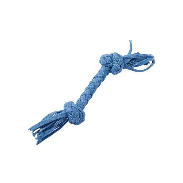 在庫状況：お取り寄せ/お届け：約2週間/※仕様やパッケージは、リニューアルなどの理由で変更になっている場合がございます。予めご了承下さい。◆頑丈なデニムを編み込んだロープで思いっきりガシガシデンタル効果!！■対象：超小型犬■商品サイズ(約)...