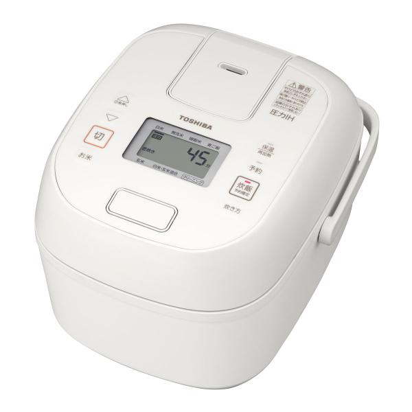 美品TOSHIBA IH炊飯器 5.5合2023年購入 Amazon | TOSHIBA(東芝) 炊飯器 5.5合 RC-10HR(W) ホワイト IH