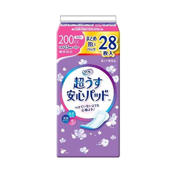他サイト： リフレ 超うす安心パッドまとめ買いパック 200cc(28枚 ) リブドゥコーポレーション 返品種別Aの商品画像