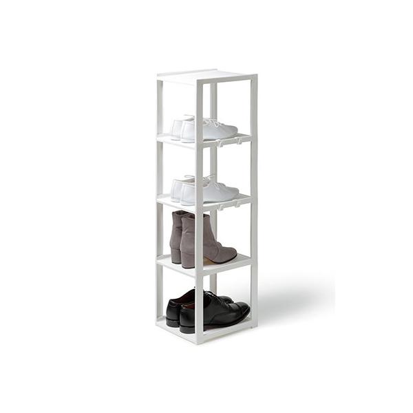 在庫状況：お取り寄せ/お届け：約2週間/※画像はイメージです。商品はシューズラックのみとなっております。◆玄関の靴をすっきり収納。◆空間を効率的に使える収納棚です。◆靴ベラ等を掛けられるフックが付いて便利!・サイズ(約)：幅23.8×奥28...