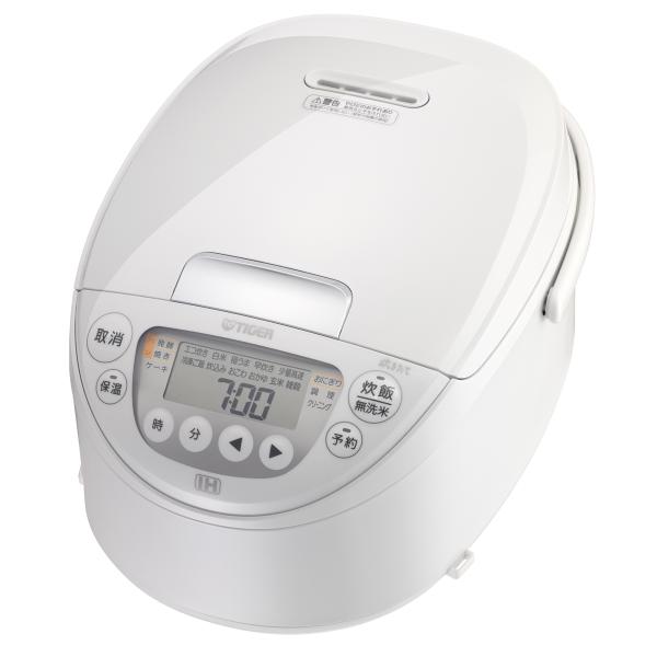 Tiger 圧力IH炊飯器 ホワイト 25年製 タイガー（TIGER） IH炊飯ジャー(5.5合炊き) ピュアホワイト 炊きたて