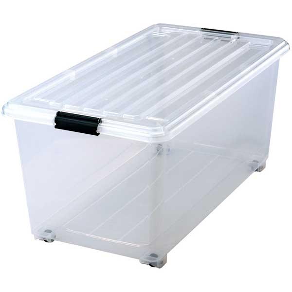 天馬 ロックシード74深型 (クリア・容量：約61L) ロツクシ-ド74フカガタ-クリア 返品種別A