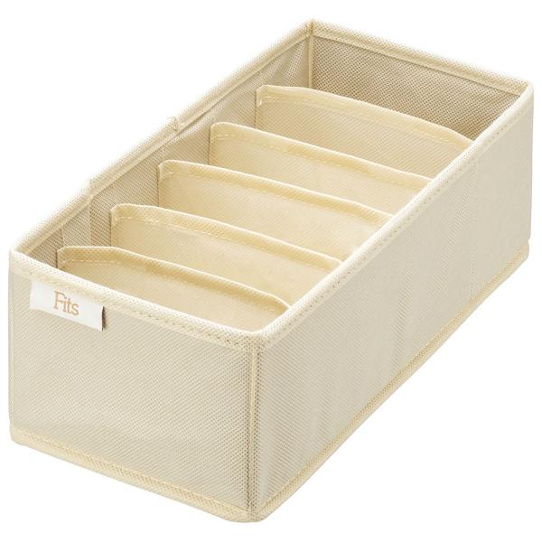 在庫状況：在庫あり/◆収納ケースの中を整理整頓できる布製ボックスです。◆ミニタオルやランジェリー、服飾小物などの整理におすすめです。◆本体寸法(約)：幅15×奥行33×高さ11mm/[811000961]