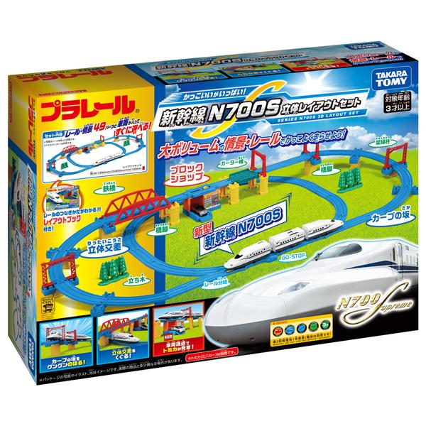 タカラトミー プラレール かっこいいがいっぱい 新幹線 N700s立体レイアウトセットプラレール 返品種別b Joshin Web 通販 Paypayモール