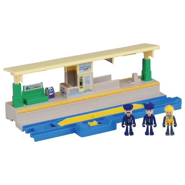 在庫状況：在庫あり/※画像はイメージです、実際の商品とは異なる場合がございます。※同一と思われるお客様より大量のご注文をいただいた場合、ご注文をお取り消しとさせていただく場合がございます。プラレール 情景パーツ プラキッズ駅セットです。プラ...