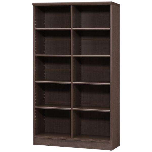 大洋（TAIYO） カラーラック ダークブラウン (幅86.5×高さ149.9cm