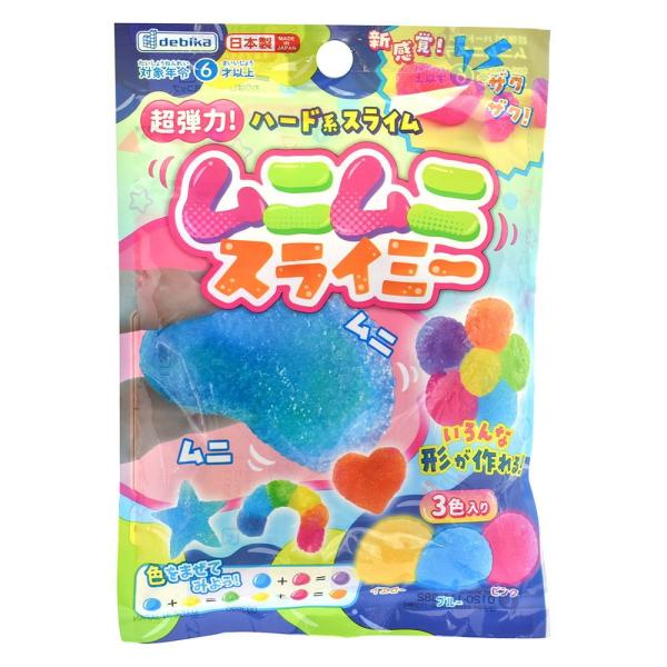 在庫状況：お取り寄せ/お届け：2〜3週間/◆新触感!超弾力のハード系スライム!◆付属のミニヘラで切るとザクザク感がたまらない!◆ハードな感触だからいろんな形が作れる/[093690]