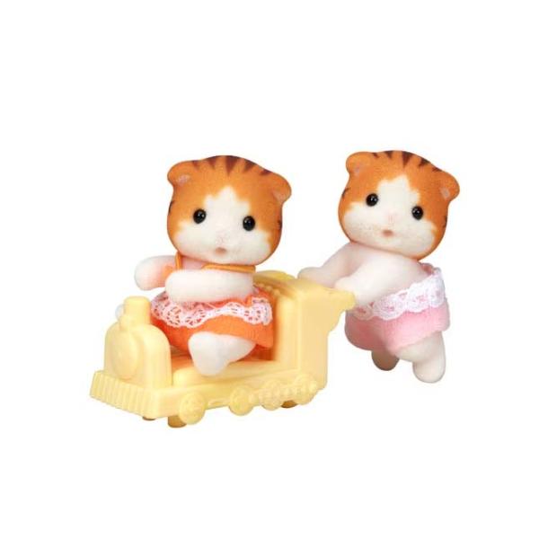 エポック社 シルバニアファミリー メイプルネコのふたごちゃん(ニ-110)シルバニアファミリー 返品種別B