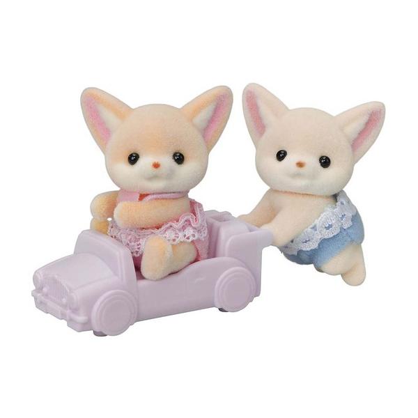 エポック社 シルバニアファミリー フェネックのふたごちゃん(キ-13)シルバニアファミリー 返品種別B