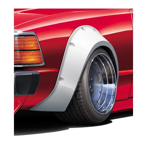 在庫状況：お取り寄せ/2024年11月 発売/※画像はイメージです。実際の商品とは異なる場合がございます。アオシマ 1/24 ザ・チューンドパーツ No.54 マークI(4H) 14インチです。