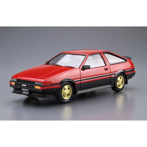 ザ・モデルカー アオシマ 1/ 24 No.86 トヨタ AE86 スプリンタートレノ