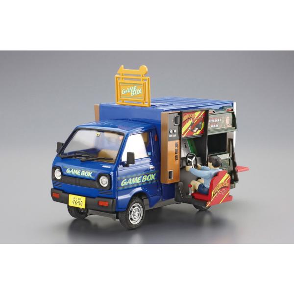 移動販売車のプラモデル 1/24 移動販売 - AOSHIMA SCALE MODEL LINEUP
