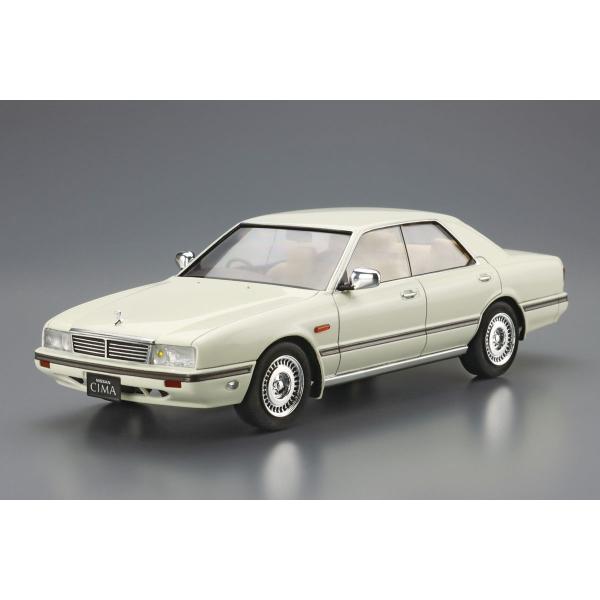 ザ・モデルカー アオシマ 1/ 24 No.31 ニッサン Y31 シーマタイプII