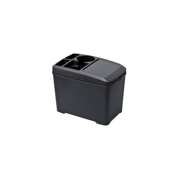 在庫状況：お取り寄せ/お届け：約2週間/◆大容量ビッグサイズのダストボックス◆ドリンク2本収納できるドリンクホルダーと、携帯電話やタバコ、リモコン等の小物がおける小物ポケット付き◆底面に転倒予防のおもり付き/[W734]