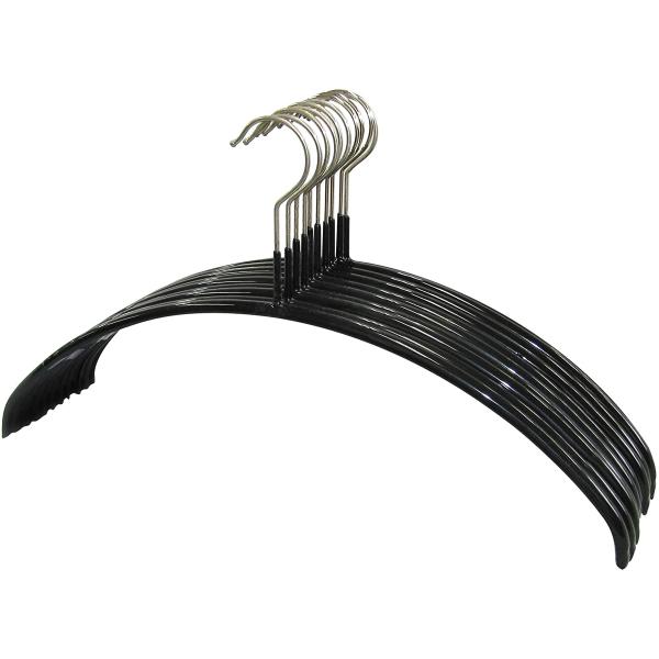 他サイト： マワ 人体ハンガー ブラック(10本組) MAWA マワハンガー・人体ハンガー 116065 返品種別Aの商品画像