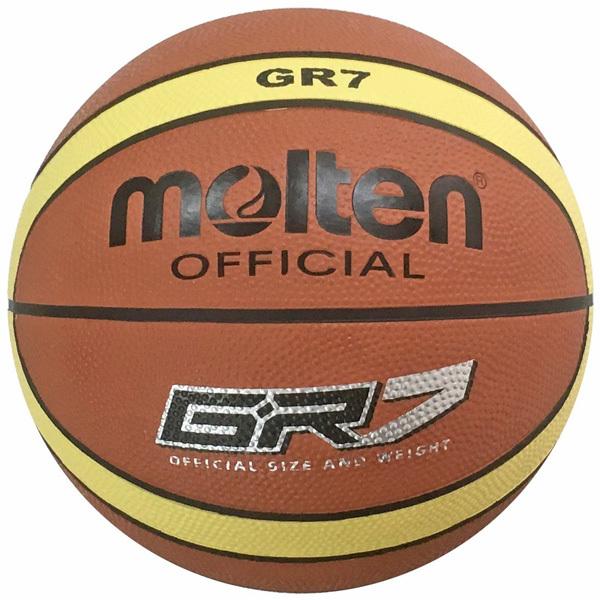 モルテン バスケットボール 7号球 (ゴム) Molten GR7 ジウジアーロ BGR7MY 返品種別A