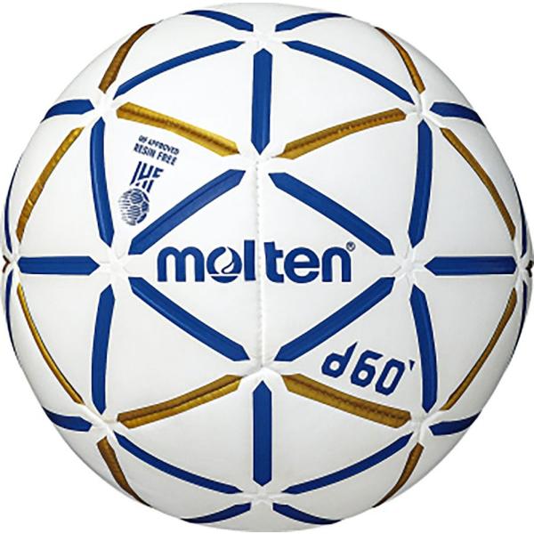 モルテン（molten）（キッズ）ハンドボール d60 1号球 小学生男子・中学生女子 H1D4000-BW