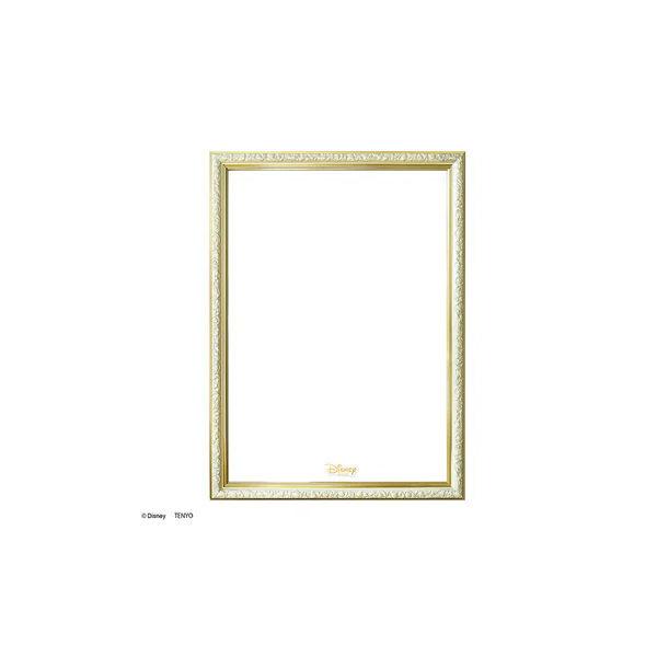 他サイト： テンヨー ディズニー専用 アートフィギュア フレーム 500ピース用/ パールホワイト((対応パズルサイズ：35.0×49.0cm))ジグソーパズル 返品種別Bの商品画像