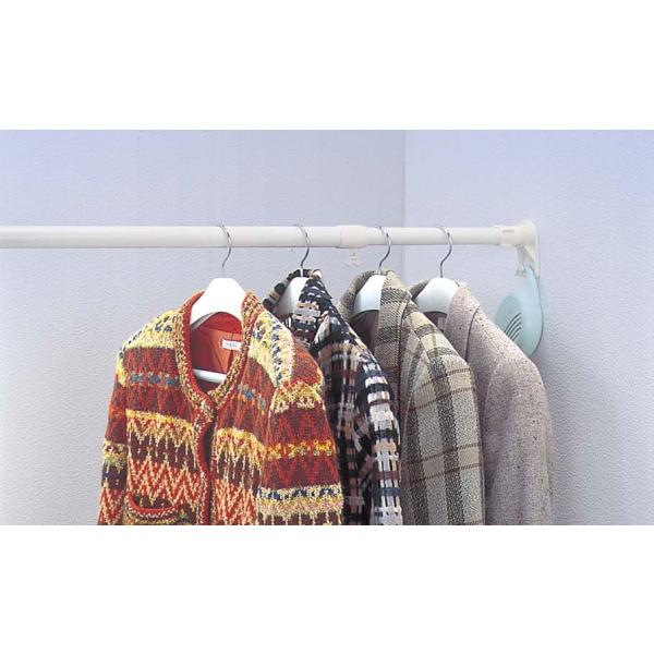 在庫状況：お取り寄せ/お届け：約2週間/◆お部屋の空間を有効に使って洗濯物干しに◆つっぱり式なので壁などをキズ付けず簡単に取り付け可能/[CKJSSセキスイジユシ]