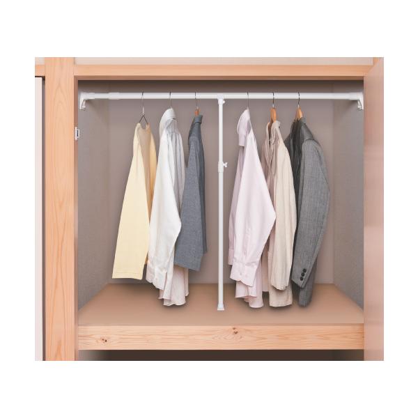 在庫状況：在庫僅少/※超強力ジャッキポール、ものほしハンガー、ピンチハンガー等は付いておりません。◆つっぱり式のポールの中央を下から支えて、ポールのたわみを防ぐ/[SAPSセキスイジユシ]