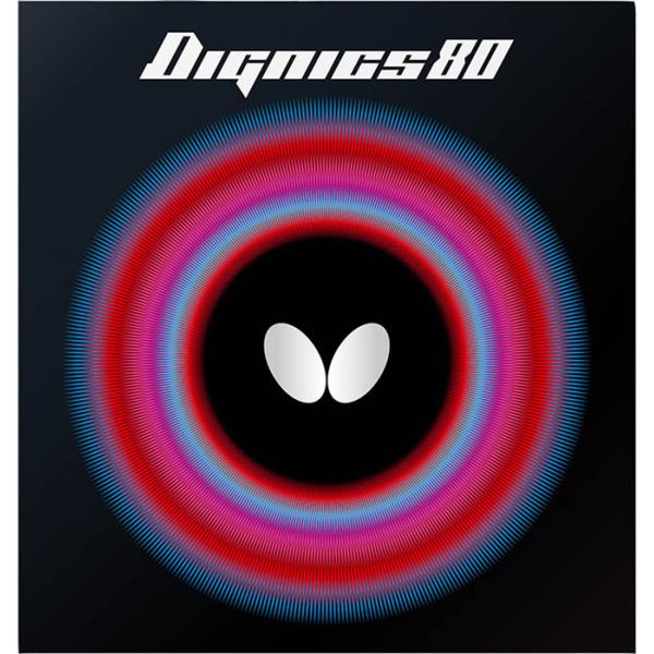 他サイト： バタフライ 卓球ラバー ディグニクス80(レッド・サイズ：1.9)  返品種別Aの商品画像