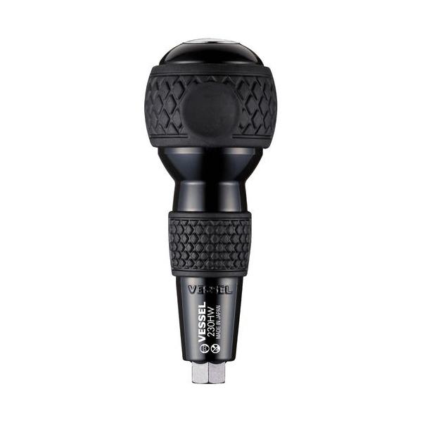 ベッセル ボールグリップ差替貫通ボルスター付 VESSEL 230HW 返品種別B