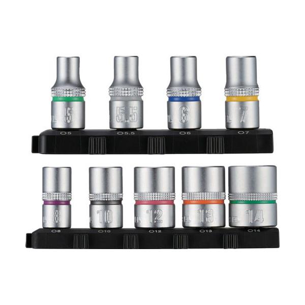 ベッセル TD-BS16 ソケットセット9個組 TD-BS16 返品種別B