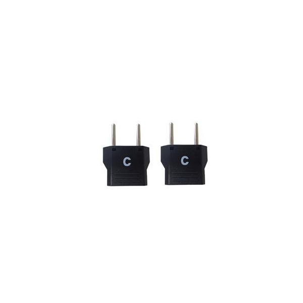 カシムラ 海外用変換プラグ Cタイプ2個セット Kashimura WP-33S 返品種別A
