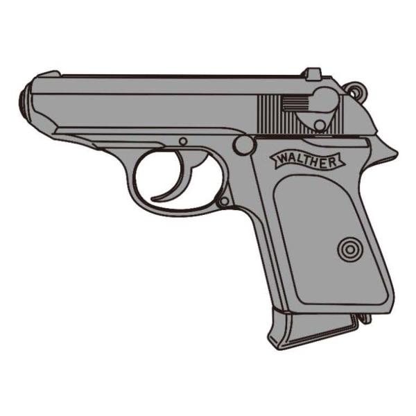 マルシン工業 X-PFC ブローバック 発火式モデルガン ワルサーPPK マットブラックABS(完成品)モデルガン 返品種別B