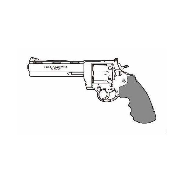 マルシン工業 COLT ANACONDA 6インチ エクセレントヘビーウエイト HOGUEタイプ プラグリップ(対象年令 18才以上用)エアガン 返品種別B