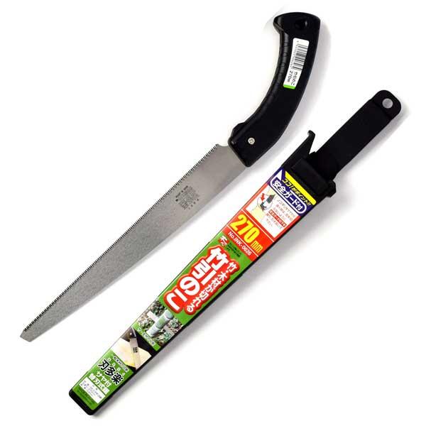 他サイト： 石鋸工業 サヤ付替刃式鋸 竹引のこ 270mm INK-0626 返品種別Bの商品画像