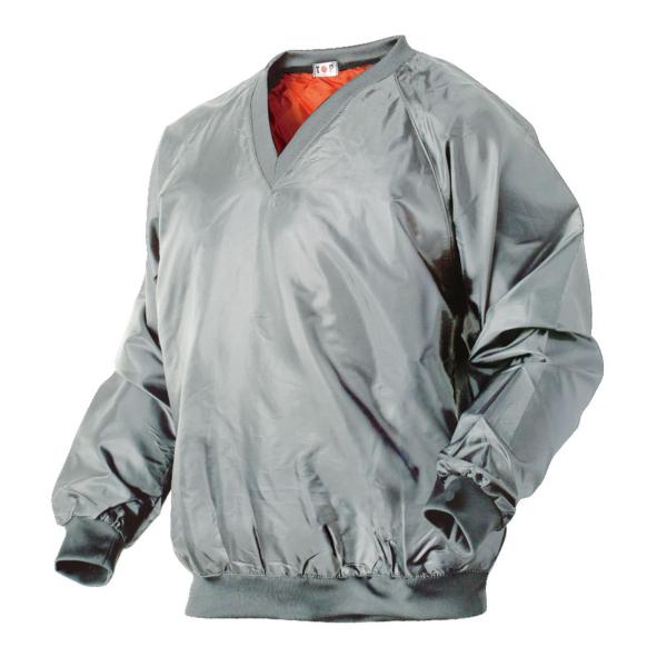 在庫状況：お取り寄せ/お届け：約2週間/◆保温性抜群のセミキルトVネックヤッケです◆肩や腕が動かしやすい、ラグラン袖を採用!◆脇部分にストレッチ生地を採用することで、動きやすい!！/[NO3100GRYL]