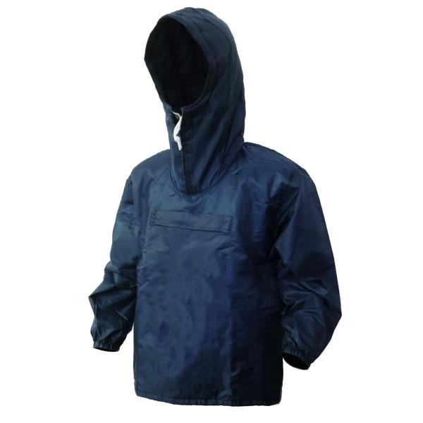 在庫状況：お取り寄せ/お届け：約2週間/◆保温性抜群のフード付セミキルトヤッケです◆フード部分もキルト入りでかぶった時も暖かい!◆ちょっとした小物入れに便利な、ファスナー付胸ポケット/[NO3200NVL]