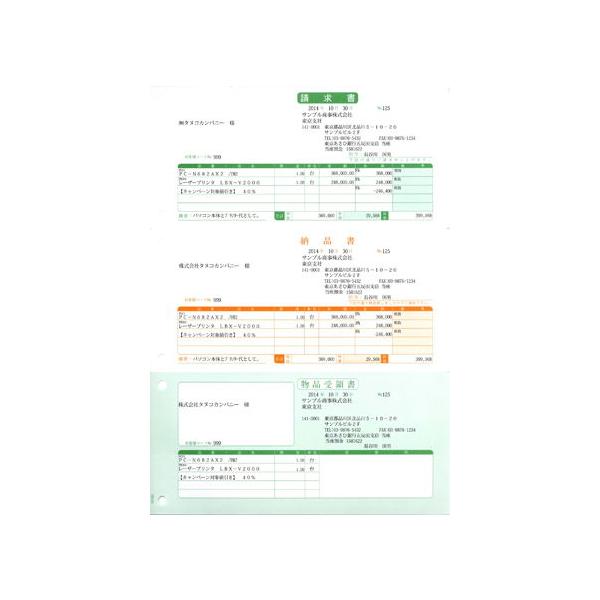 ソリマチ 納品書B (請求書・納品書・物品受領書) (500枚入) SR331 返品