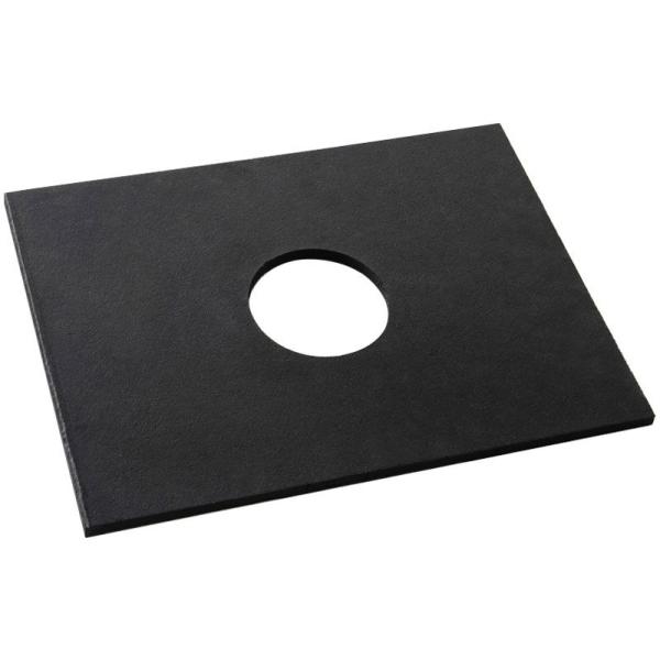 在庫状況：お取り寄せ/◆体育館の床面の保護に最適なゴムマット◆埋め金具周りの床保護に◆幅30×長さ40×高さ1cm/[EKD760エバニユ]