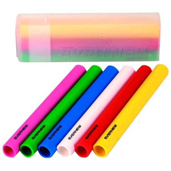 在庫状況：お取り寄せ/お届け：約2週間/◆持ってビックリ、柔らかくて滑り難いバトン◆小学校低学年向◆カラー：ピンク・緑・青・白・赤・黄/[EGA168エバニユ]