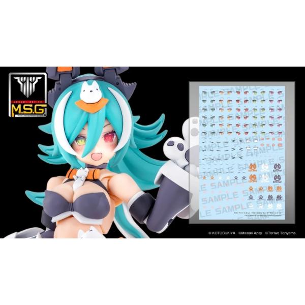 コトブキヤ メガミデバイス M.S.G PUNI☆MOFU ラン アイデカール