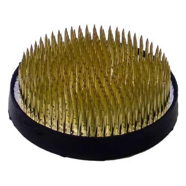 在庫状況：お取り寄せ/お届け：約2週間/◆花の生け花専用。◆針部分に水がにごらないように特殊防水加工を施してあり、生け花の寿命を長持ちさせます。◆ゴムリング付きなので花器を傷付けない。剣山と花器が滑らない。/[02064マルフジ]