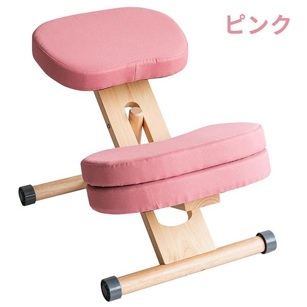 在庫状況：お取り寄せ/お届け：約2週間/※画像はイメージです。◆斜めの座面が立ち姿勢のように骨盤が立つので自然と背中がS字カーブを描き、理想的な姿勢を作り出せます。・組立：お客様組み立て/[CHN889CKNTPK]