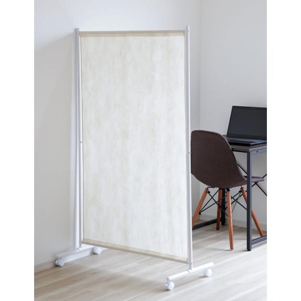 在庫状況：在庫僅少/※画像はイメージです。商品はパーテーションのみとなります。◆在宅勤務・リモート会議・目隠し等、ちょっとした間仕切りに便利。◆軽量でキャスター付き、移動もスムーズ。◆使いたいときにサッと移動できて設置も簡単。・サイズ(約)...