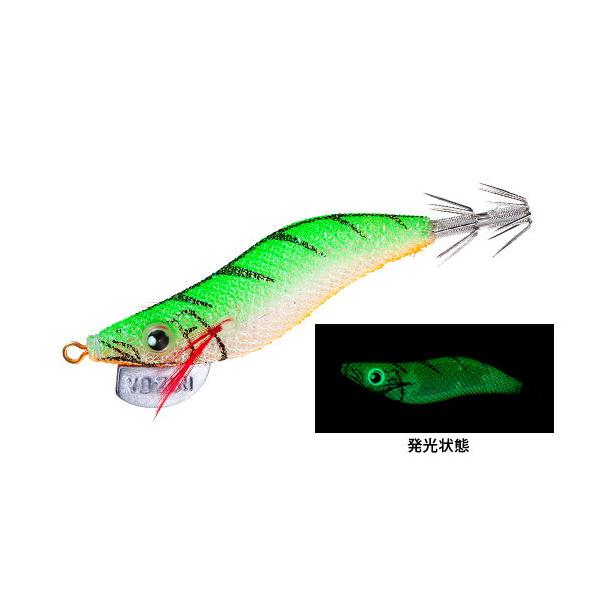 YO-ZURI アオリーQ RS ヒイカSP 1.8号(4 LLM/ 夜光ライムグリーン