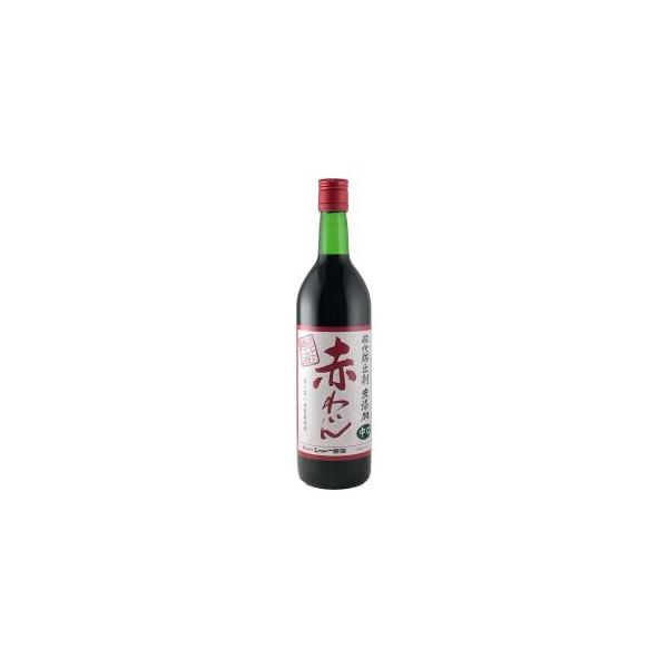 シャトー勝沼 酸化防止剤無添加 赤わいん 中口 720ml 返品種別B