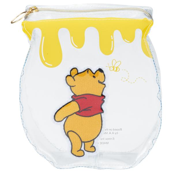 在庫状況：お取り寄せ/お届け：2〜3週間/◆刺繍のキャラクターがおしゃれ 中身が見える自立式クリアポーチ?/[127102268]