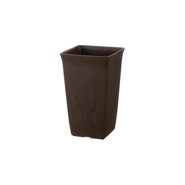 他サイト： フォーレ スクエアポット 5号(ダークブラウン) リッチェル 返品種別Aの商品画像