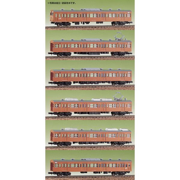 グリーンマックス (再生産)(N) 415 JR103系 (高運転台・非ATC車) 6両編成セット(未塗装組立キット) 返品種別B