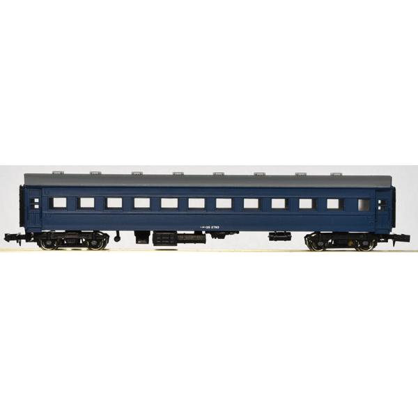 グリーンマックス (再生産)(N) 11061 着色済み オハ35形戦後型(半切妻・青色)(組立キット) 返品種別B