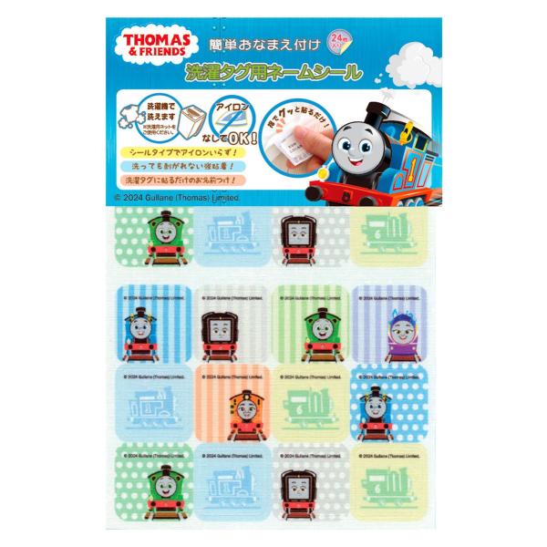 在庫状況：お取り寄せ/お届け：約2週間/◆トーマスの洗濯タグ用お名前シールです。◆シールタイプでアイロンいらず!◆洗っても剥がれない強粘着！/[TCT002イナガキ]