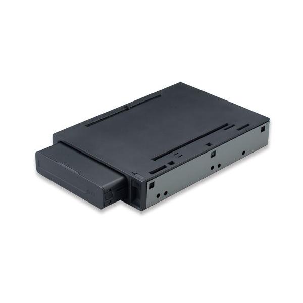 ラトックシステム 2.5インチ SATAリムーバブルケース(SATA接続トレイ付き) SA25シリーズ SA25-RC1-BKZ 返品種別A