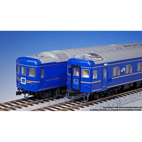 カトー (再生産)(HO) 3-515 24系 寝台特急「北斗星」4両基本セット