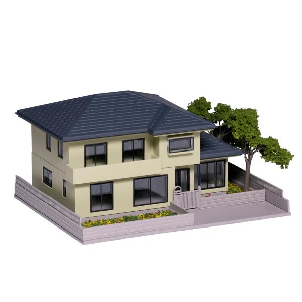 カトー (再生産)(N) 23-403A 庭のある家1(ベージュ) 返品種別B